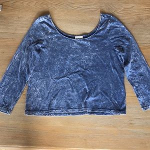 Pacsun LA Hearts long sleeve acid washed tshirt